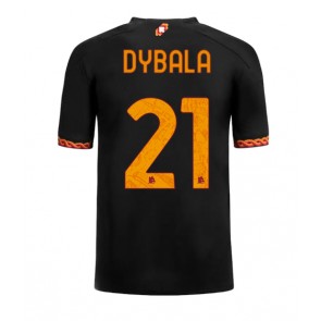 AS Roma Paulo Dybala #21 Tredje Tröja 2023-24 Kortärmad